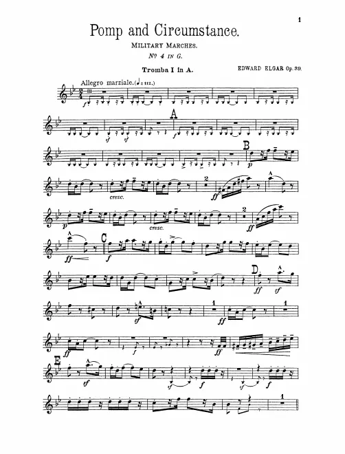 Trumpet 1, 2, 3 (A)