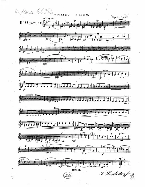 Quartet 2 - Violin 1