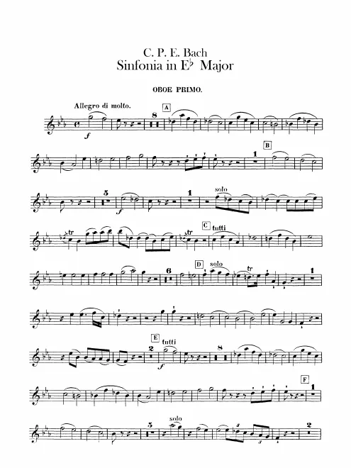 Oboe 1, 2