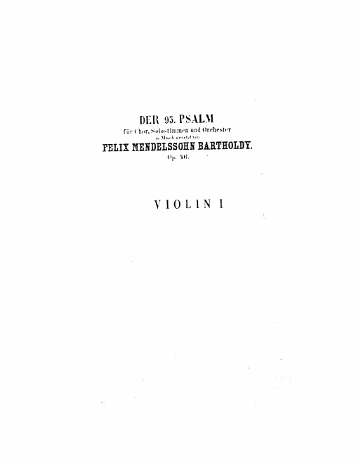 Violins I