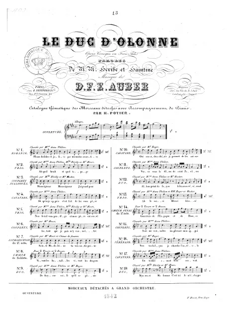 No.15, Couplets: "Sans me connaître"
