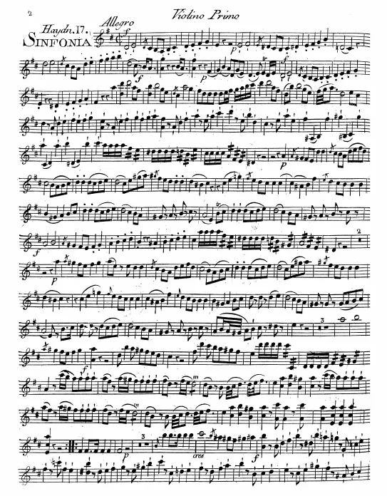Violins I