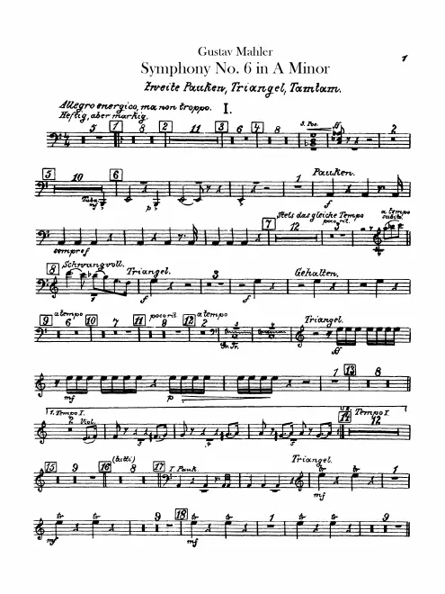 Timpani 2/Triangle/Tam-Tam
