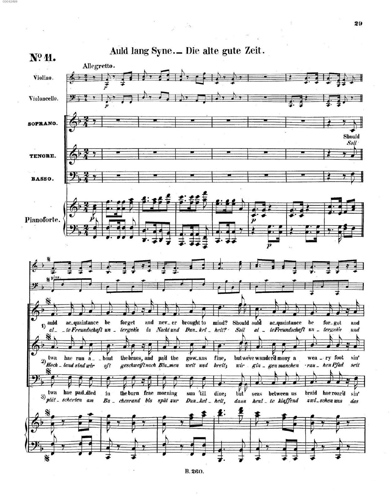 11. Auld lang syne