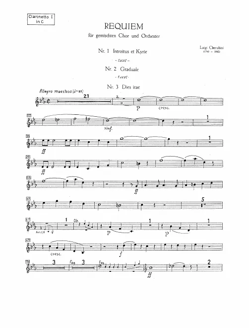 Clarinet 1, 2 (C)