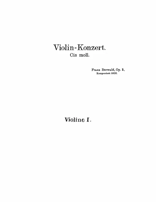 Violins I