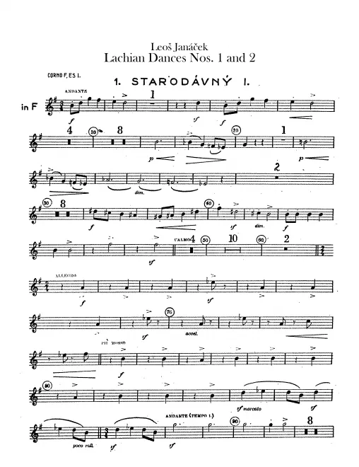 Horn 1, 2, 3, 4