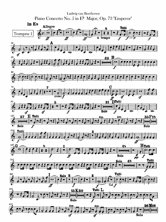 Trumpet 1, 2 (E)