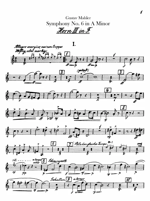 Horn 3 (F)