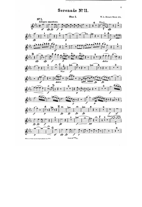 Oboe 1
