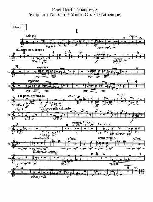 Horn 1 (F)