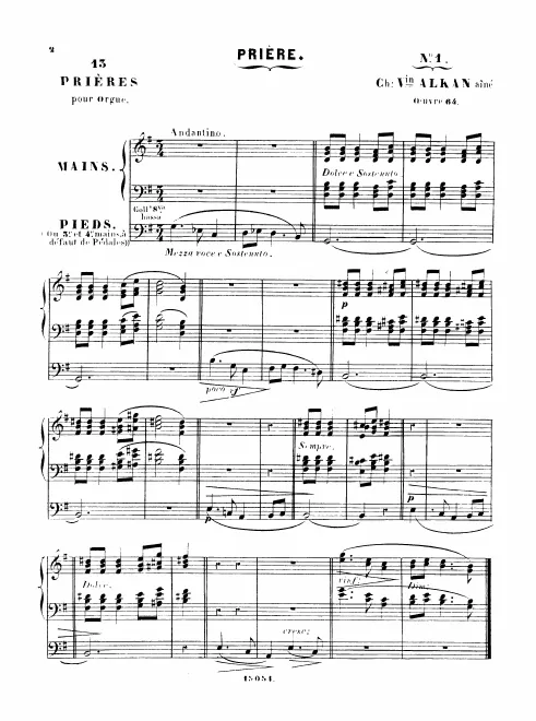 1. Andantino