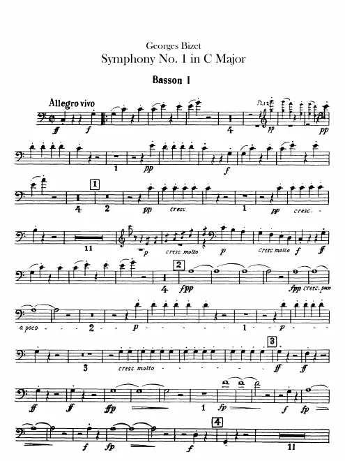 Bassoon 1, 2