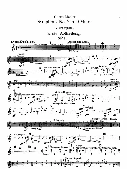 Trumpet 1 (F/B)