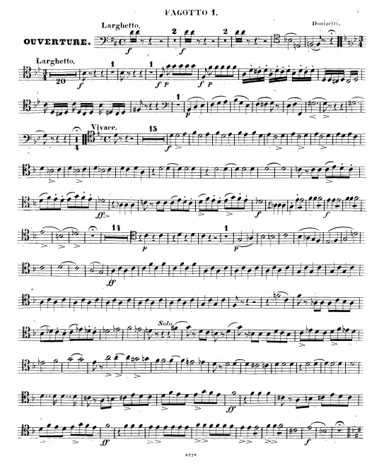 Bassoon 1, 2