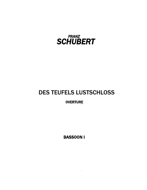 Bassoon 1, 2