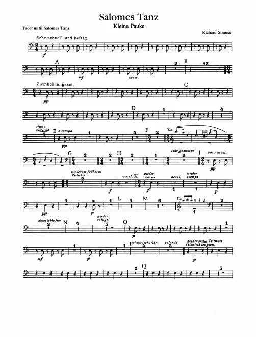 Piccolo Timpani (Salome Dance)