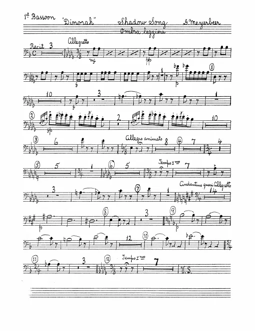Bassoon 1, 2