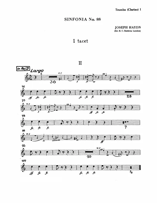 Trumpet 1, 2 (D/C)