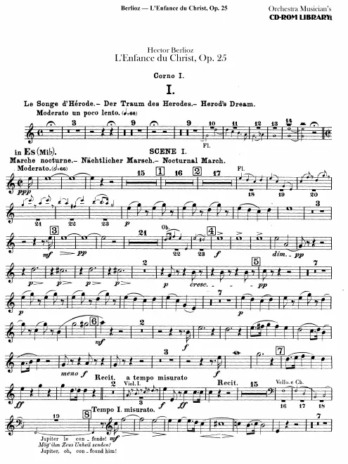 Horn 1, 2 (E, D)