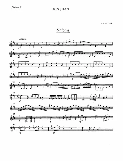 Violins I
