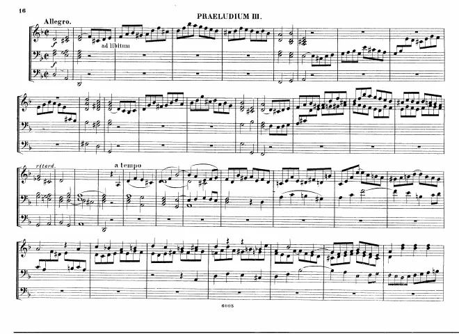 3. Prelude and Fugue in