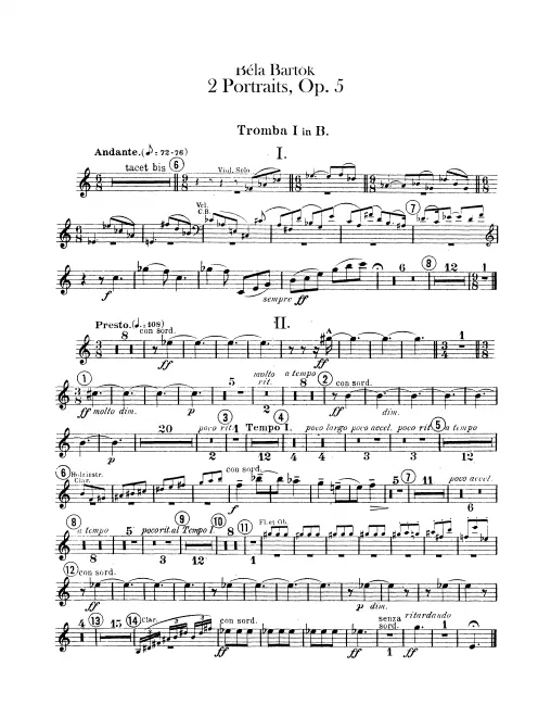 Trumpet 1, 2