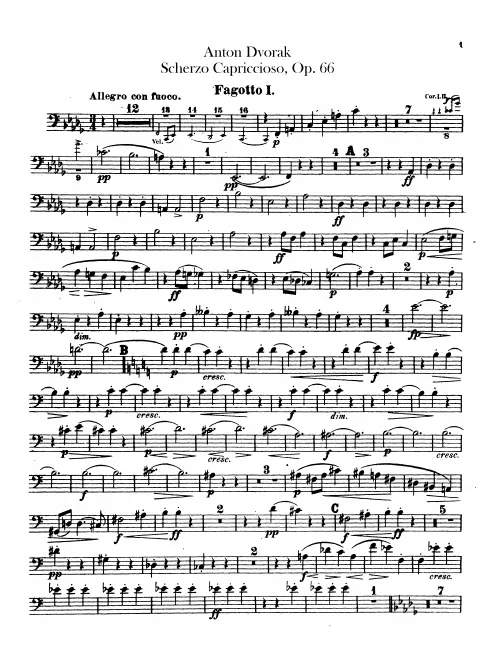 Bassoon 1, 2