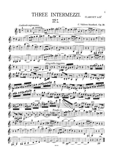 Clarinet Part (in B)