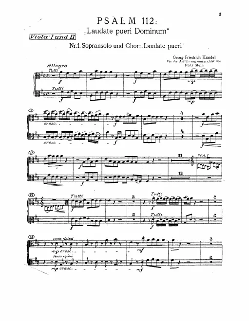 Violas I/II