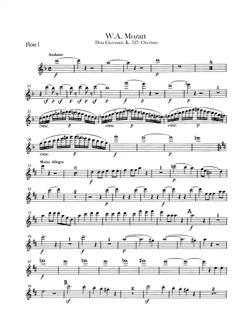 Flute 1, 2
