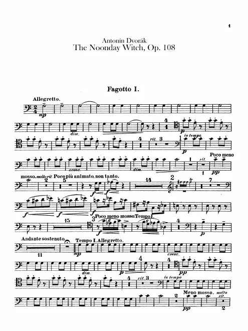 Bassoon 1, 2
