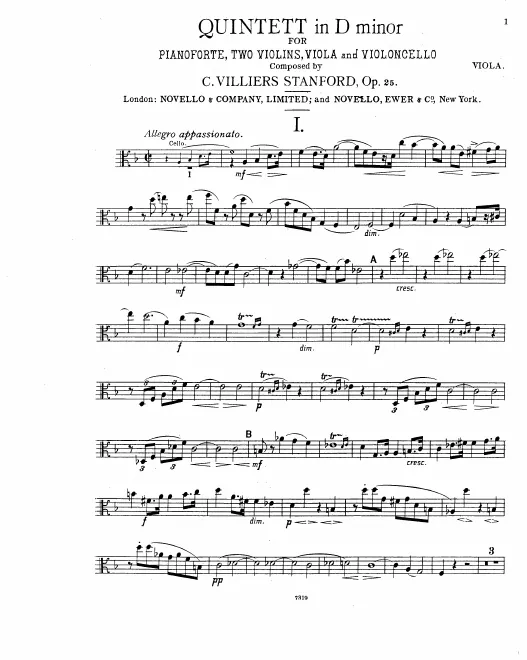 Viola, Cello