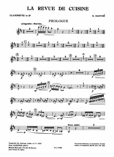 Clarinet (B♭)