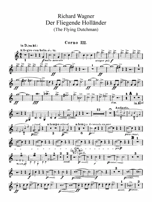 Horn 3 (B/B/C/D/E/E/F/A)