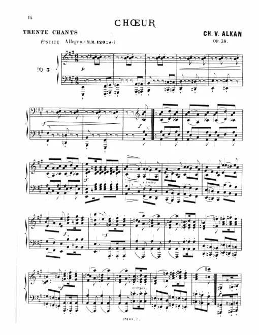 3. Choeur (Allegro)
