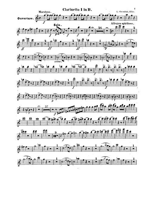 Clarinet 1, 2 (B)