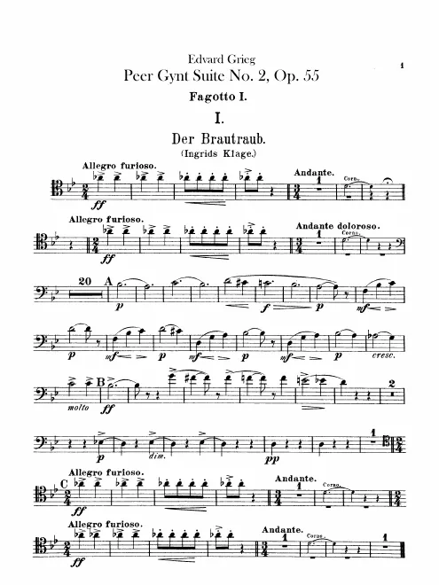 Bassoon 1, 2