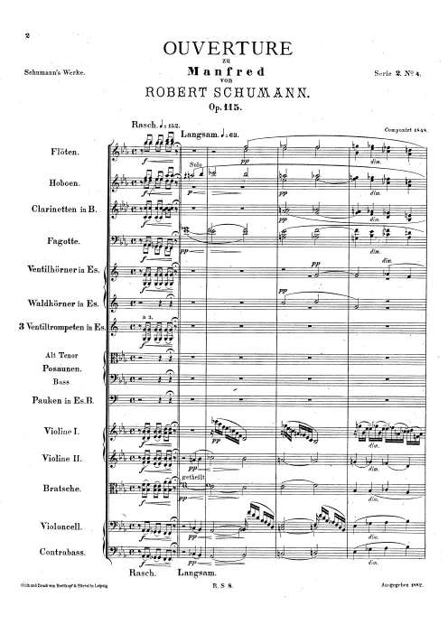 Complete Score (with measure numbers)