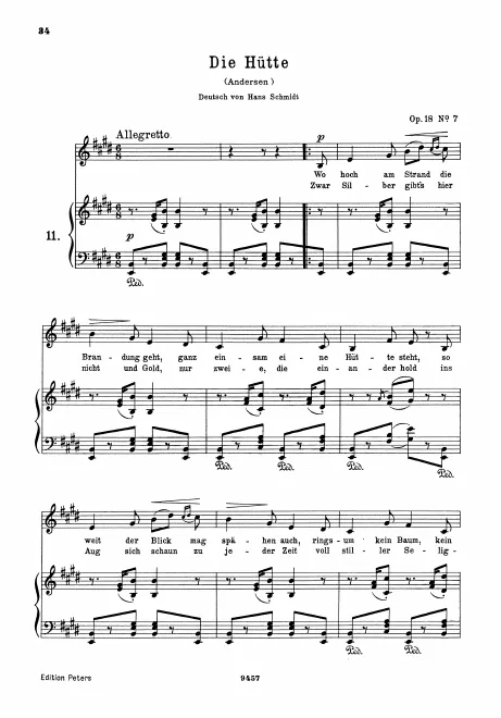 Complete Score (original key; )