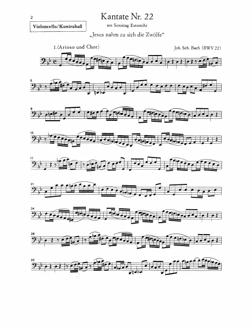Continuo (Cellos/Basses)