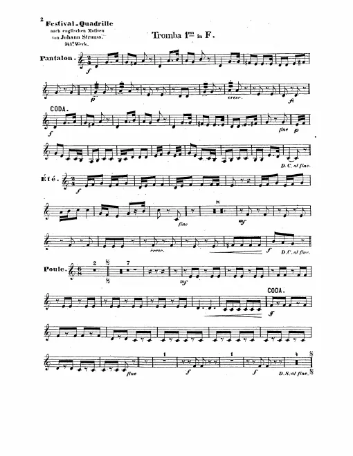 Trumpet 1, 2, 3 (F)