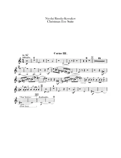 Horn 3 (F)