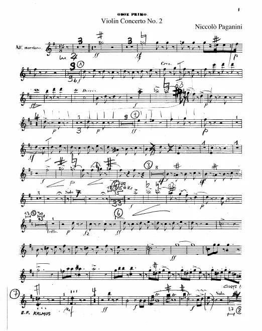 Oboe 1