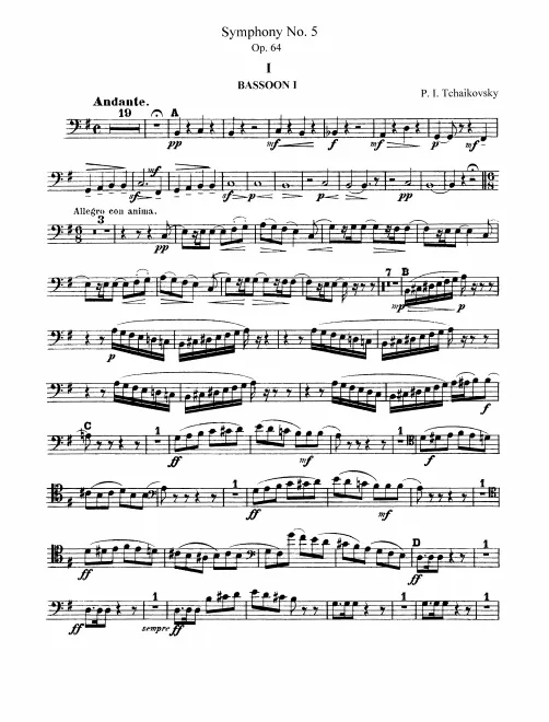 Bassoon 1, 2