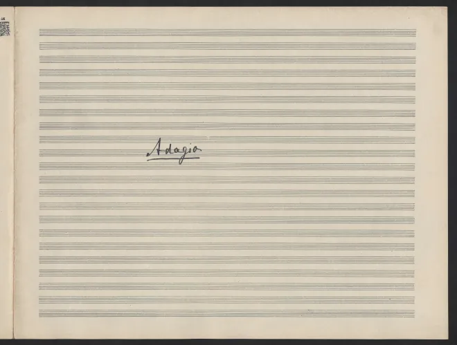1. Final Version of short score draft (BSB Mus.ms.22744)