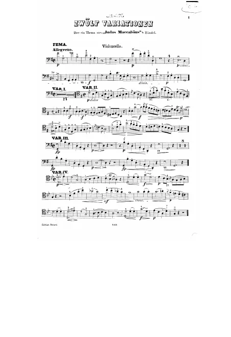 Cello Part