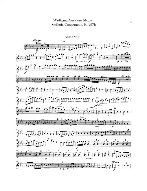 Violins I