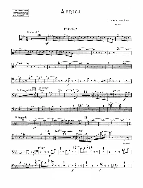 Bassoon 1, 2