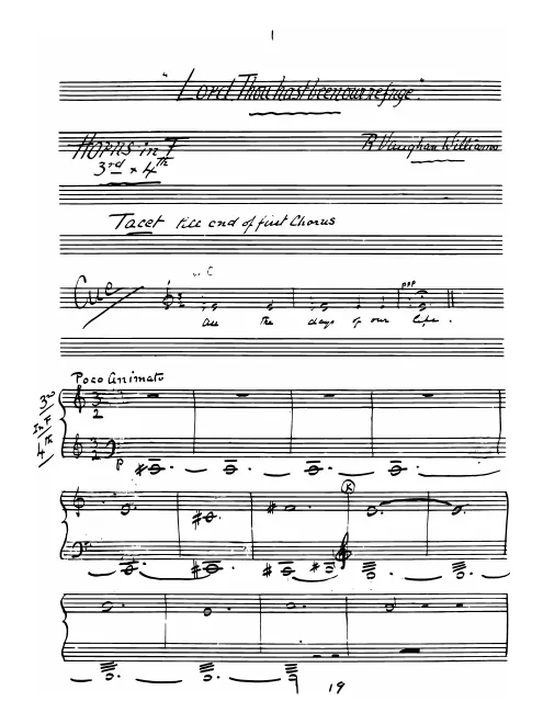 Horn 3/4 (F)